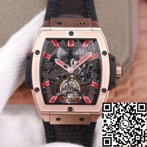 Replica Hublot Masterpiece Tourbillon 906.OX.0123.VR.AES13 1:1 Best Edition JB Factory Skeletonized Dial Swiss HUB 9006
