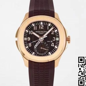 Replica Patek Philippe Aquanaut 5164R-001 1:1 Best Edition ZF Factory Brown Dial