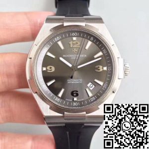 Replica Vacheron Constantin Overseas 47040/000W-9500 JJ Factory 1:1 Best Edition Swiss ETA9015 Grey dial