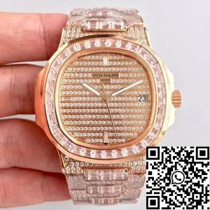 Replica Patek Philippe Nautilus Jumbo 5719/1R-001 1:1 Best Edition Swiss ETA 324SC