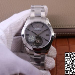 Replica Rolex Milgauss 116400 LNT01HS-001 Tourbillon 1:1 Best Edition JB Factory Stainless Steel Case Swiss ETA3131