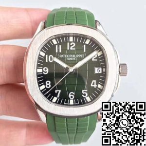 Replica Patek Philippe Aquanaut Jumbo 5167A-001 PF Factory 1:1 Best Edition Swiss ETA2824 Green Dial