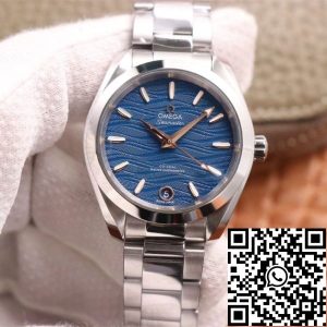 Replica Omega Seamaster 220.10.38.20.03.002 Aqua Terra 150M 1:1 Best Edition VS Factory Blue Dial Swiss 8800