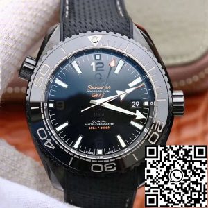 Replica Omega Seamaster 215.92.46.22.01.001 Ocean Universe 600M VS Factory 1:1 Best Edition All Black Ceramic Case Swiss 8906