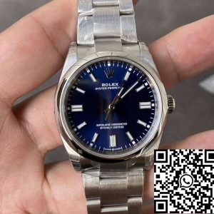 Replica Rolex Oyster Perpetual M126000-0003 36MM 1:1 Best Edition VS Factory Blue Dial