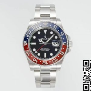 Replica Rolex GMT Master II M126710BLRO-0002 1:1 Best Edition C+ Factory Red Blue Bezel