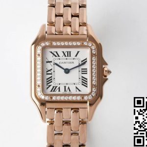 Replica Panthere De Cartier WJPN0009 27MM 1:1 Best Edition BV Factory Rose Gold