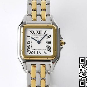 Replica Panthere De Cartier W2PN0007 27MM 1:1 Best Edition BV Factory Stainless Steel