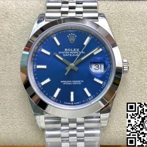 Replica Rolex Datejust M126300-0002 41MM 1:1 Best Edition VS Factory Blue Dial