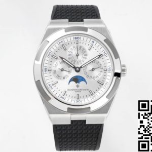 Replica Vacheron Constantin Overseas 4300V 1:1 Best Edition 8F Factory V2 Silvery White Dial