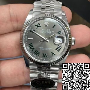 Replica Rolex Datejust M126234-0045 36MM 1:1 Best Edition Clean Factory Gray Dial
