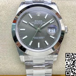 Replica Rolex Datejust M126300-0007 41MM 1:1 Best Edition VS Factory Gray Dial