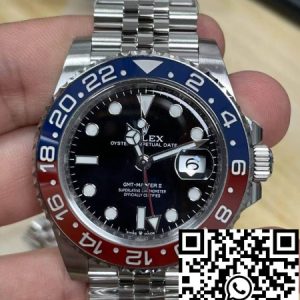 Replica Rolex GMT Master II M126710BLRO-0001 1:1 Best Edition Clean Factory V2 Cola Circle