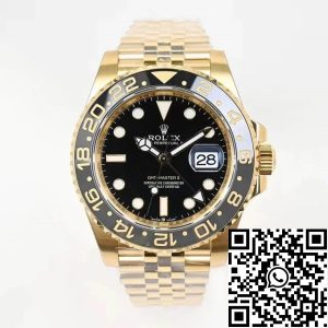 Replica Rolex GMT Master II M126718grnr-0001 1:1 Best Edition EW Factory Black Dial