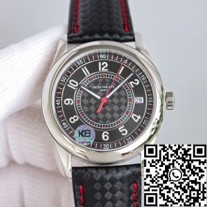Replica Patek Philippe Calatrava 6007G-010 1:1 Best Edition GS Factory Black Dial