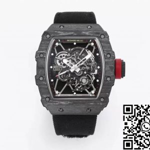 Replica Richard Mille RM35-01 1:1 Best Edition BBR Factory Black Carbon Fiber Case
