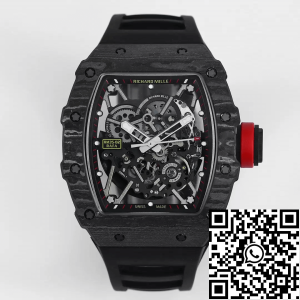 Replica Richard Mille RM35-02 1:1 Best Edition BBR Factory Black Carbon Fiber