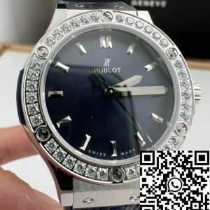 Replica Hublot Classic Fusion 33MM Quartz Movement 1:1 Best Edition HB Factory Blue Strap