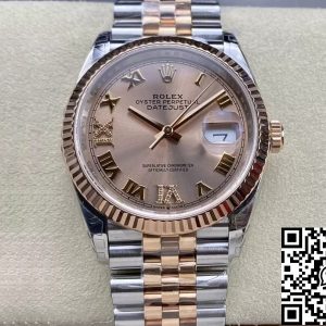 Replica Rolex Datejust M126231-0027 36MM 1:1 Best Edition VS Factory Gold Dial