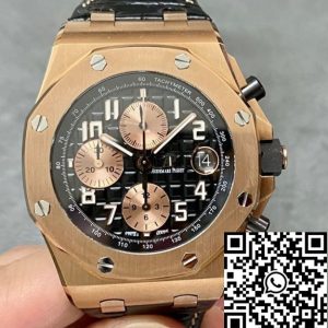 Replica Audemars Piguet Royal Oak Offshore 26470OR.OO.A002CR.02 1:1 Best Edition APF Factory Black Dial