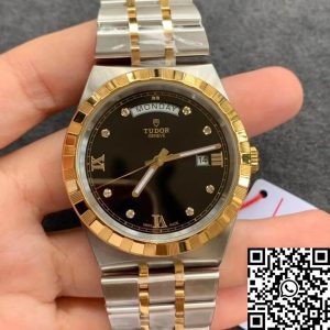 Replica Tudor Royal M28603-0005 1:1 Best Edition V7 Factory Black Dial