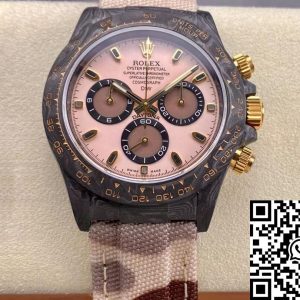 Replica Rolex Daytona Cosmograph Diw Custom Version 1:1 Best Edition Noob Factory Carbon Fiber Case