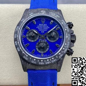 Replica Rolex Daytona Cosmograph Diw Custom Version 1:1 Best Edition Noob Factory Blue Dial