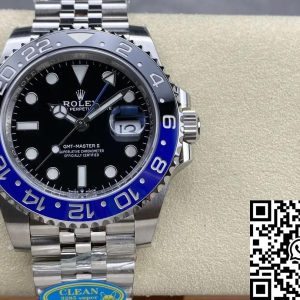 Replica Rolex GMT Master II M126710BLNR-0002 1:1 Best Edition Clean Factory V3 Black Dial