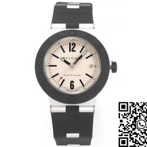 Replica Bvlgari Aluminium 103382 1:1 Best Edition BV Factory Gray Dial