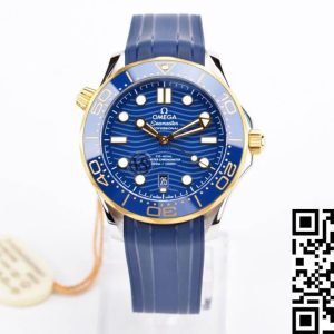 Replica Omega Seamaster Diver 300M 210.22.42.20.03.001 1:1 Best Edition VS Factory Rubber Strap