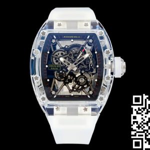 Replica Richard Mille RM35-01 1:1 Best Edition RM Factory Transparent Skeleton Dial