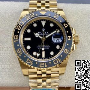 Replica Rolex GMT Master II M126718GRNR-0001 1:1 Best Edition Clean Factory Black Dial