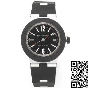 Replica Bvlgari Aluminium 103445 1:1 Best Edition BV Factory Black Dial