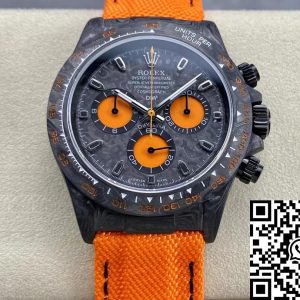 Replica Rolex Daytona Cosmograph Diw Custom Version 1:1 Best Edition Noob Factory Orange Strap