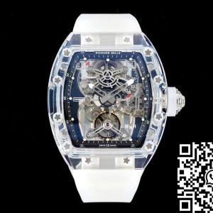 Replica Richard Mille RM 56-01 Tourbillon 1:1 Best Edition RM Factory Transparent Skeleton Dial