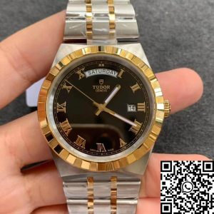 Replica Tudor Royal M28603-0003 1:1 Best Edition V7 Factory Black Dial