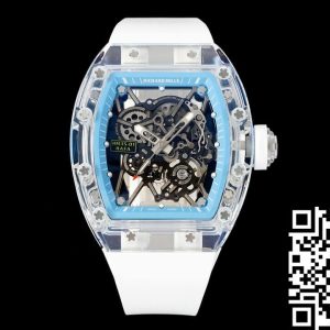 Replica Richard Mille RM35-01 1:1 Best Edition RM Factory White Rubber Strap