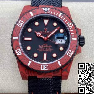Replica Rolex Submariner 1:1 Best Edition VS Factory Red Carbon Fiber Case
