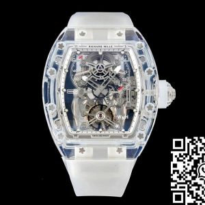 Replica Richard Mille RM 56-01 Tourbillon 1:1 Best Edition RM Factory Transparent Case