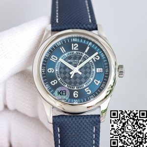 Replica Patek Philippe Calatrava 6007A-001 1:1 Best Edition GS Factory Blue Dial