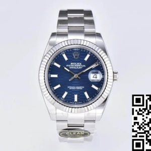 Replica Rolex Datejust 41MM M126334-0031 1:1 Best Edition Clean Factory Blue Dial