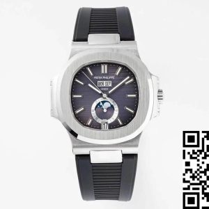 Replica Patek Philippe Nautilus 5726A-001 1:1 Best Edition PPF Factory Rubber Strap