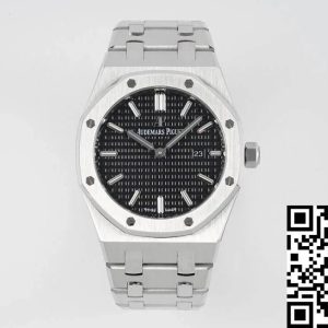 Replica Audemars Piguet Royal Oak Quartz 33MM 67650ST.OO.1261ST.01 1:1 Best Edition ZF Factory Black Dial