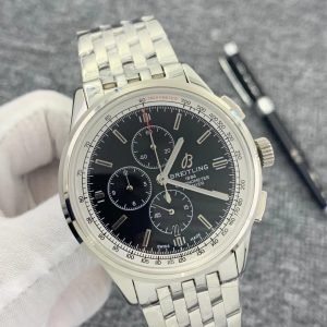 Replica BREITLING 904l Stainless Steel Quartz Watch 46MM