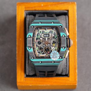 Replica Richard Mille Carbon Fiber Automatic Machine Watch 42MM