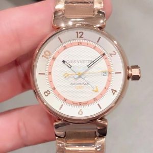 Replica LOUIS VUITTON LV 904l Stainless Steel Quartz Watch 42MM