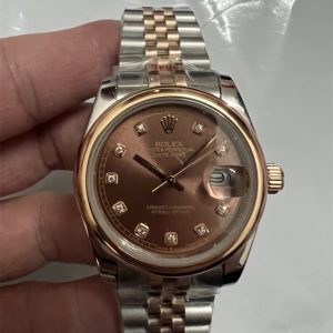 Replica Rolex Datejust 904l Stainless Steel Automatic Mechanical Watch 36mm