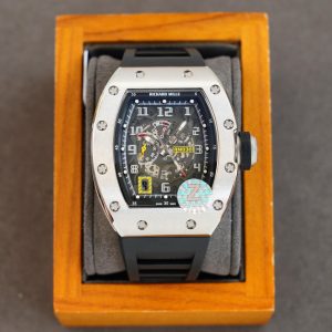 Replica Richard Mille 904l Stainless Steel Automatic Machine Watch 42MM