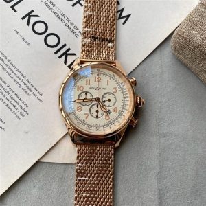 Replica Montblanc 904l Stainless Steel Quartz Watch 43MM