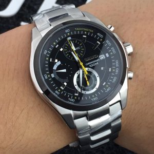 Replica Seiko 904l Stainless Steel VK Quartz Watch 40MM